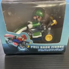 ルイージ プルバックフィギュア カート