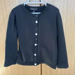 agnès b. ブラックカーディガン 6 ans