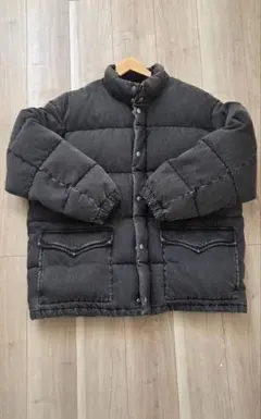 新品未使用　デニム生地　リーバイス ダウンジャケット Lサイズ