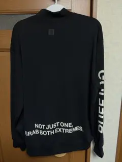 ラフロッグ　rufflog 長袖　ゴルフシャツ　ブラック　XL