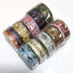 カモ井 mt マスキングテープ 百年百円市 まめまめ柄 10点セット ②