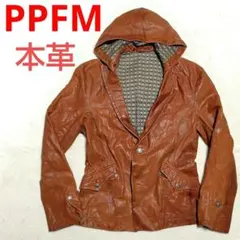 PPFM レザーテーラードジャケット　本革　グランジ　Archive　y2kのサムネイル