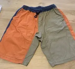 BREEZE ハーフパンツ サイズ130 オレンジ・カーキ