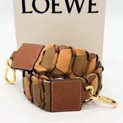 ♡未使用♡ LOEWE ロエベ アナグラム ショルダーストラップ レザー 箱付き