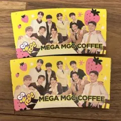MEGA COFFEE SUPERJUNIOR 杯架兩件套