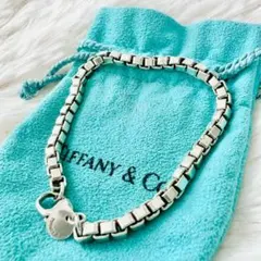 極美品✨ティファニー　ブレスレット　ベネチアン　チェーン　シルバー925