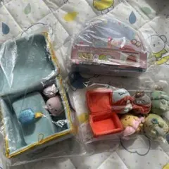 すみっコぐらし　てのりぬいぐるみ もぐらのおうちにあそびにいきました