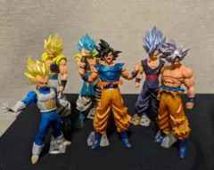 ドラゴンボール HG 01 02 GOKU SAIYAN ベジータ 孫悟空