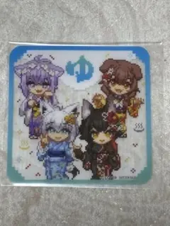 極楽湯　コラボフード特典　hololive フロライフ　クリアコースター