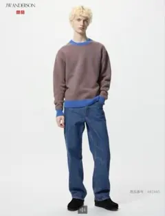 UNIQLO ユニクロ JWAストレートジーンズ ブルー 32インチ