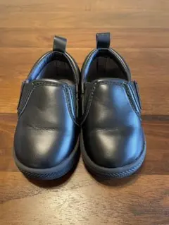 キッズ用黒スリッポンシューズ　14.0cm