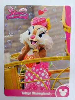 ディズニー ミニー パルパルーザ コレクションカード（コレカ ）クラリス