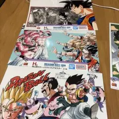 一番くじドラゴンボール40th H賞クリアポスター3種