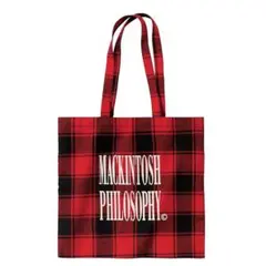 LEE付録　マッキントッシュ フィロソフィー　チェック柄BIGトート