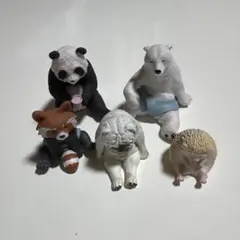 動物フィギュア 5種セット ガチャガチャ