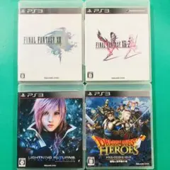 PS3 ファイナルファンタジーXIII XIII-2 ライティング ドラクエ