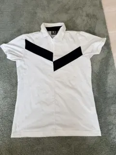 DESCENT GOLF　デサントゴルフ　ハーフジップ　半袖シャツ　ストレッチ