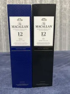 The Macallan 12年 ダブルカスク & シェリーオーク　セット