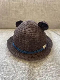 familiar ファミリア　クマ耳付　帽子　51cm