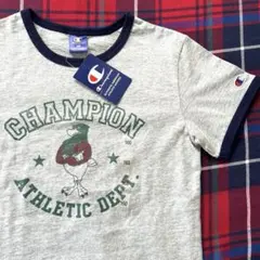 Champion チャンピオン　グレー　半袖 Tシャツ キッズ　160サイズ