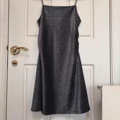 細肩帶連衣裙 閃光