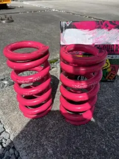 326power サスペンションスプリング ピンク ID63 H140 12K 326POWER Charabane Springs - ID63 - H140 — 326Power USA