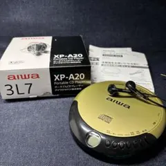 値下げ ポータブルCDプレーヤー XP-A20 aiwa CDプレイヤー