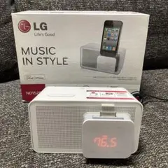 LG ND1520 iPod/iPhone用ドックスピーカー クロックラジオのサムネイル