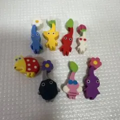 ピクミン　つめつめ消しゴム　8個