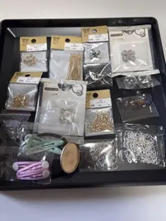 モールド用アクセサリーパーツセット（ゴールド・シルバー）