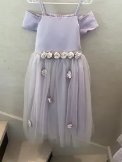 キッズフォーマルドレス　120 ラベンダー