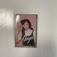 NiziU トレカ　フォトカード　マヤ