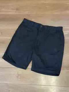 UNIQLO チノショーツ　ネイビー　男女兼用L