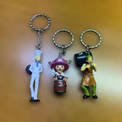 ワンピース フィギュアキーホルダー 3点セット
