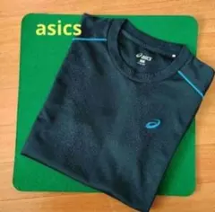 asics スポーツ Tシャツ S ネイビー アシックス ウェア 上 ジャージ