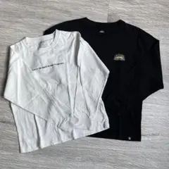 キッズ　長袖カットソー　ロングTシャツ　 150センチ　2枚セット