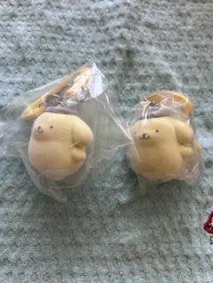 ポムポムプリン カラフルカラビナマスコットチャーム 2個