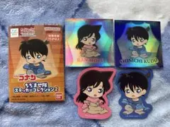 名探偵コナン　ちぢませ隊ステッカーコレクション2 工藤新一　毛利蘭