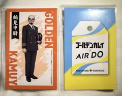 AIRDO ゴールデンカムイ ステッカー 鶴見 土方 - メルカリ