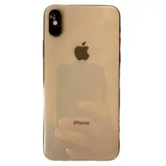 iPhoneXs/ゴールド/64GB/背面割れあり Apple iPhone XS ゴールド 256GB 本体（背面にひび割れあり）