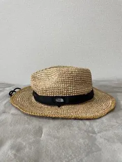 THE NORTH FACE 麦わら帽子 FREE ベージュ