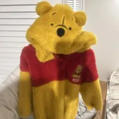 プーさん フリースロンパース 70サイズ