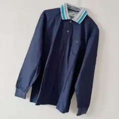 クロコダイル ポロシャツ 長袖 L