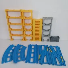 複線橋脚　ブロック橋脚　ミニ橋脚　複線レール