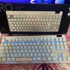 Logicool G PRO X TKL RAPID ホワイト ジャンク品 - メルカリ