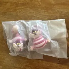 チェシャ猫 ガチャガチャ フィギュア 2点セット