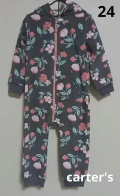 carter's 花柄カバーオール　24ヶ月(80～90)くらい