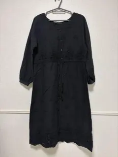 BLISS POINT ブラックレース ワンピース 長袖　森ガール　y2k