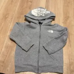 THE NORTH FACE キッズ パーカー グレー