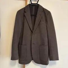 コンフォート2Bジャケット チドリ ブラウン ユニクロ